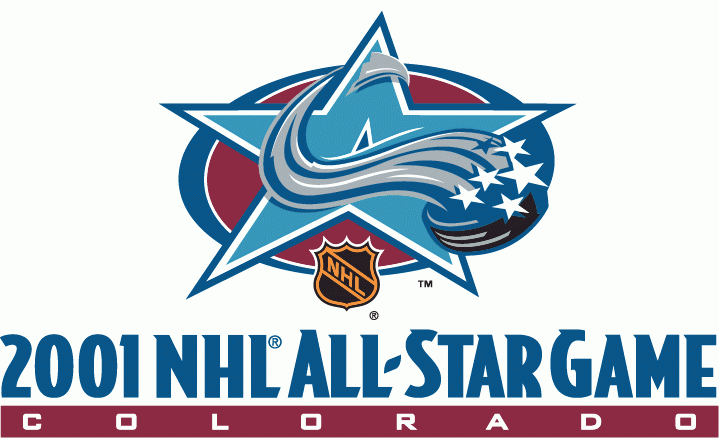 NHL All-Star Game 2000-2001 Logo iron on paper